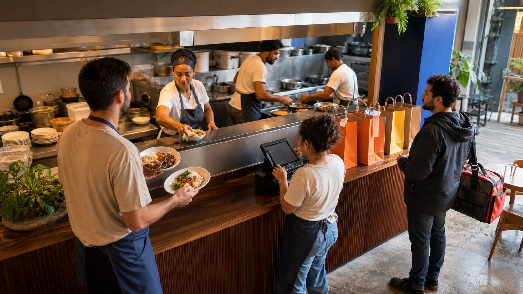 Fila de pedidos: como organizar salão, balcão, retirada e delivery sem perder a sequência